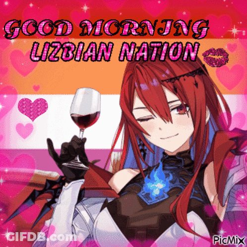 Coffee Cup With Hearts Good Morning My Queen GIF