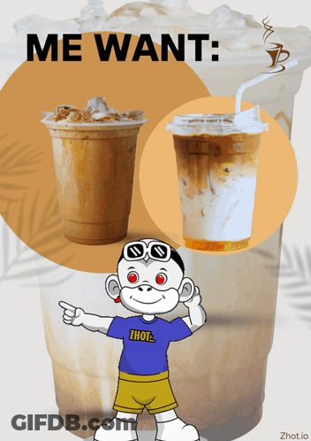 Coffee Cup With Smiley Face Saying Mornin GIF