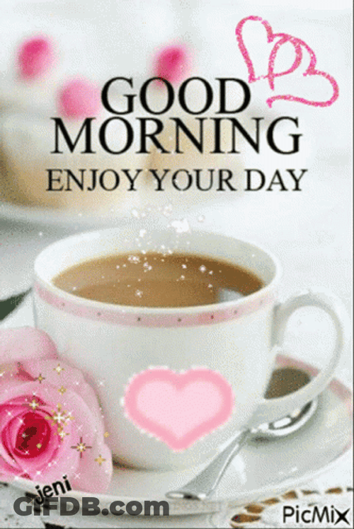 Coffee Good Morning Enjoy Your Day GIF