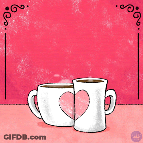 Coffee Love Happy 25Th Anniversary GIF