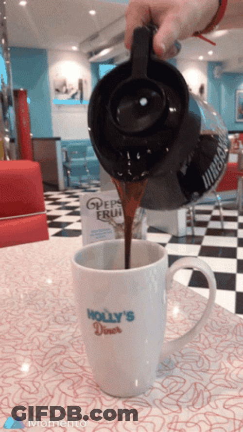 Coffee's For Closers Holly Dinner GIF