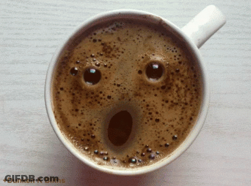 Coffee Wink GIF