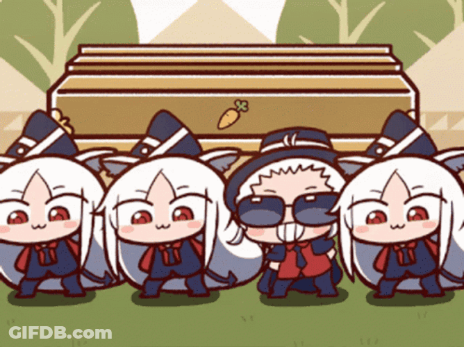 Coffin Dance Meme Helltaker Anime GIF