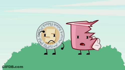 Coin And Pink Object What An Haoong About GIF