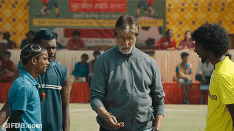Coin Flip Moment With Amitabh Bachchan GIF