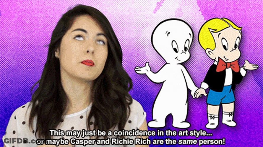 Coincidence Or Casper And Richie Rich Are Same GIF