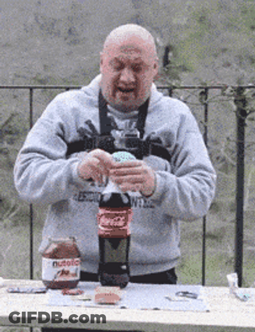 Coke House Experiment Exploding GIF