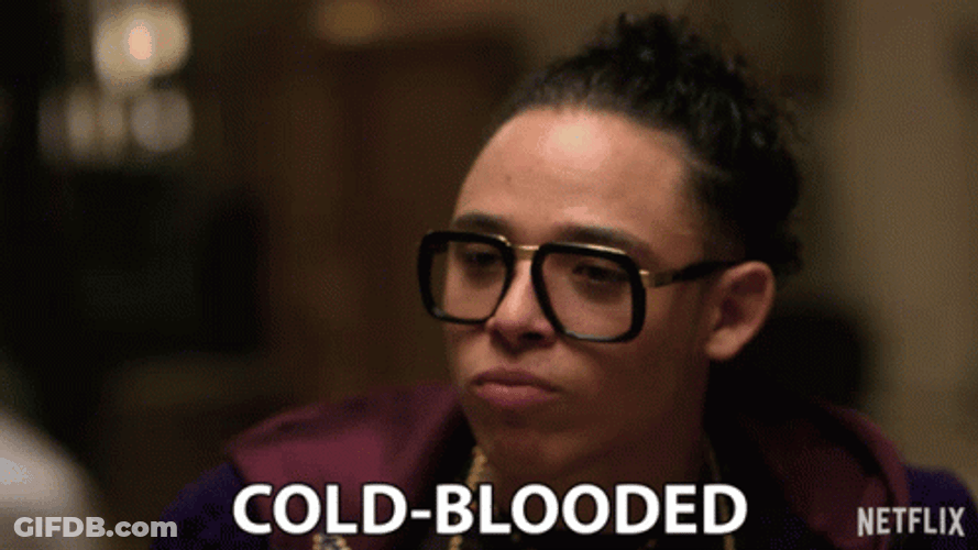 Cold Blooded Person GIF