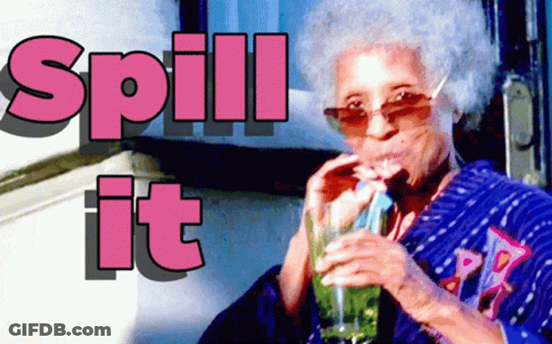 Cold Case Spill It Sips Tea GIF