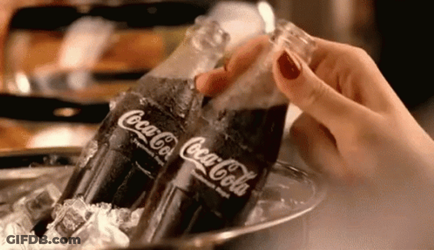 Cold Coca Cola GIF
