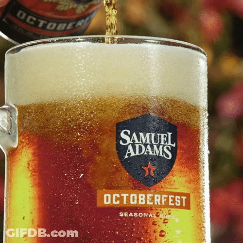 Cold Draft Beer Slow Motion Pouring GIF