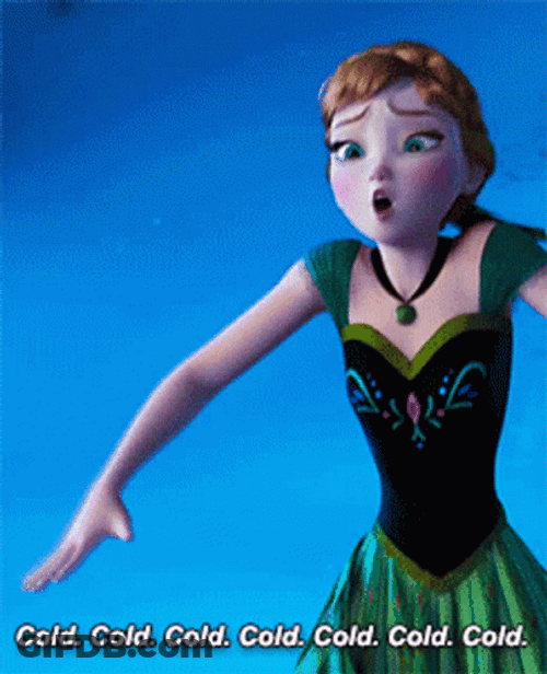 Cold Frozen Anna GIF