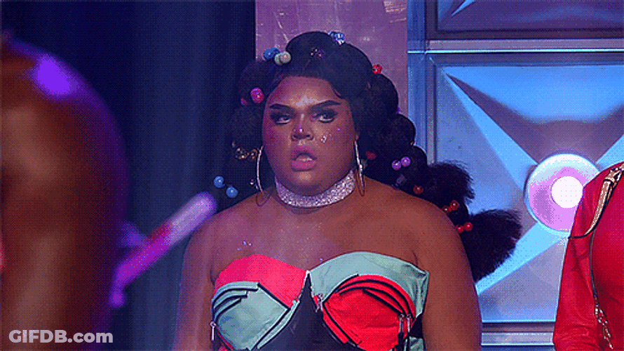 Cold Hard Kandy Shocked Drag Race GIF