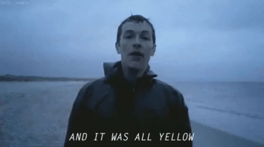 Coldplay Chris Martin It Was All Yellow GIF