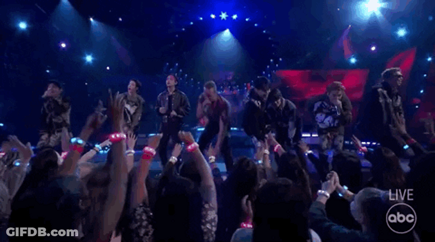 Coldplay Performing With BTS On Stage GIF