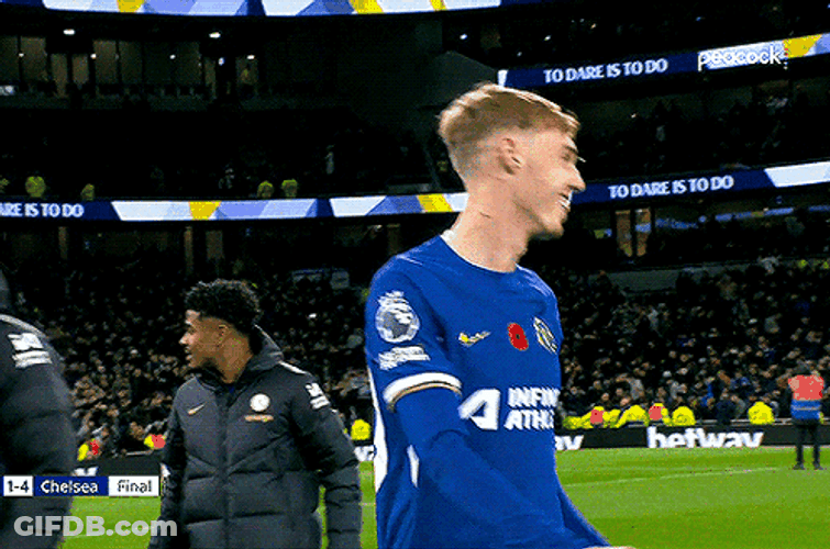 Cole Palmer Shaking Hands GIF