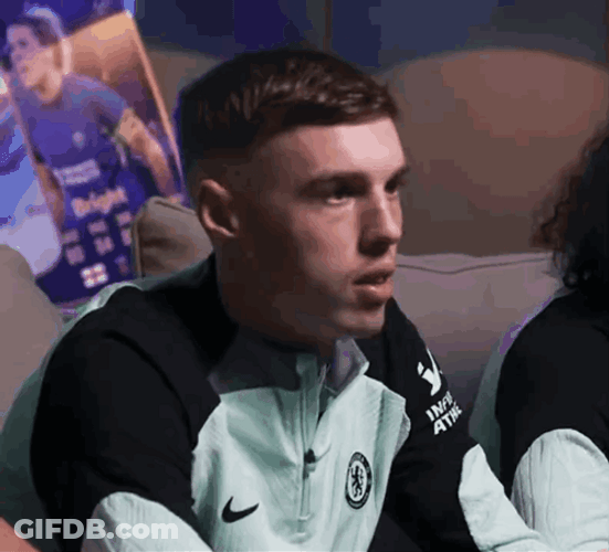 Cole Palmer Try Not To Laugh GIF