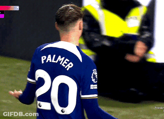 Cole Palmer With Teammates GIF