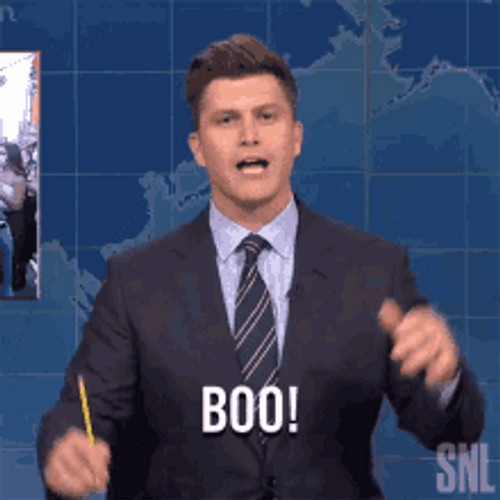 Colin Jost Boo GIF