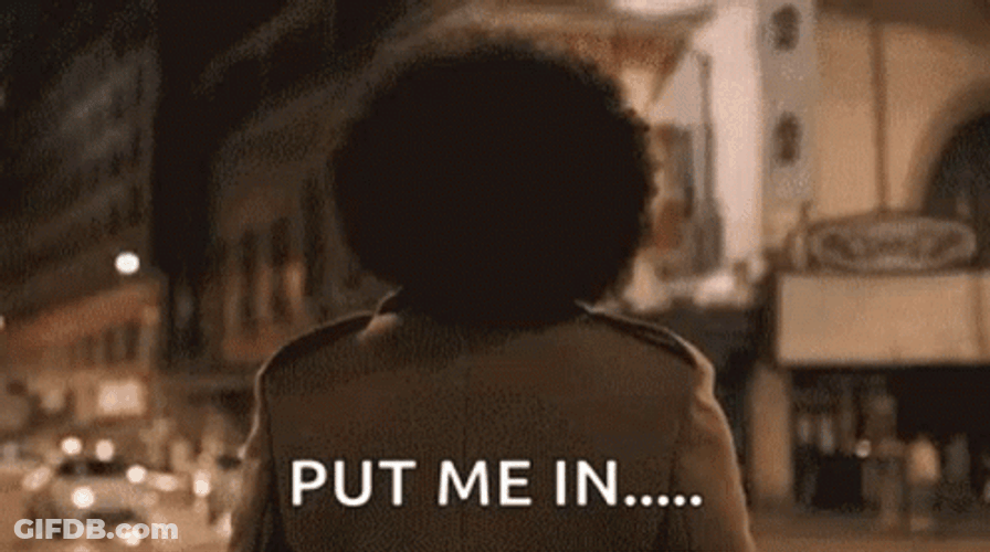 Colin Kaepernick Put Me In Coach GIF