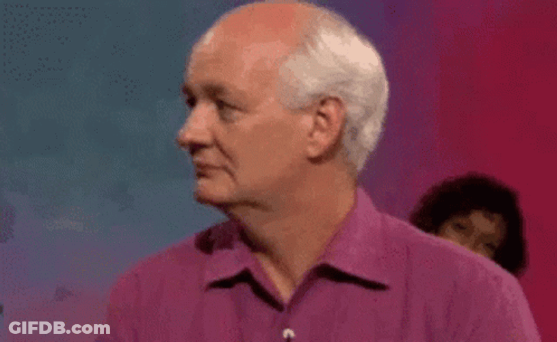 Colin Mochrie Face Palm GIF