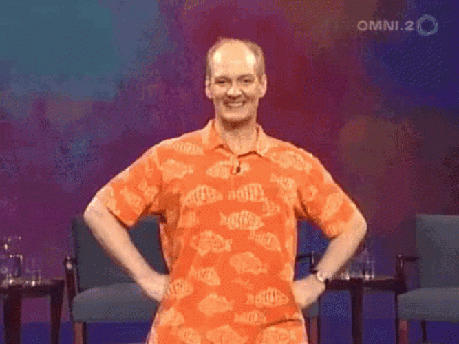 Colin Mochrie Pointing At You GIF