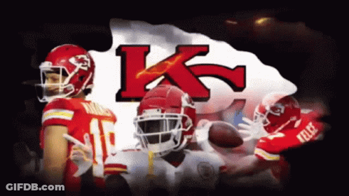 Collage Of Football Players With Letter K GIF