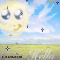 Collage Of Images With Hello GIF