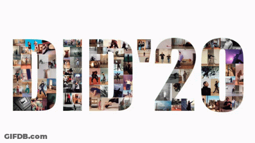 Collage Of Photos Shaped Like Did 20 GIF