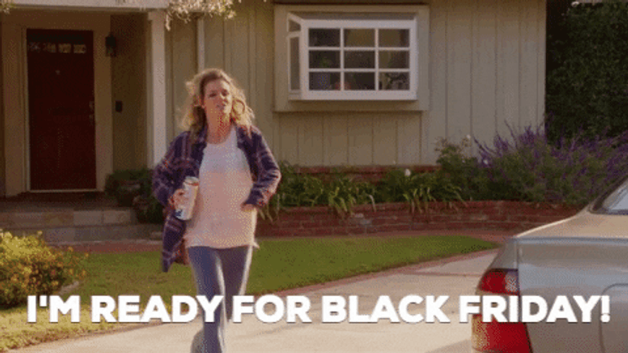 Colleen Ryan Is Ready For Black Friday GIF