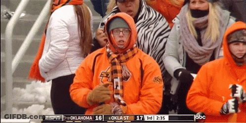 College Art By Jeremy David Hyde Oklahoma State Riverhawks And NSU Riverhawks GIF