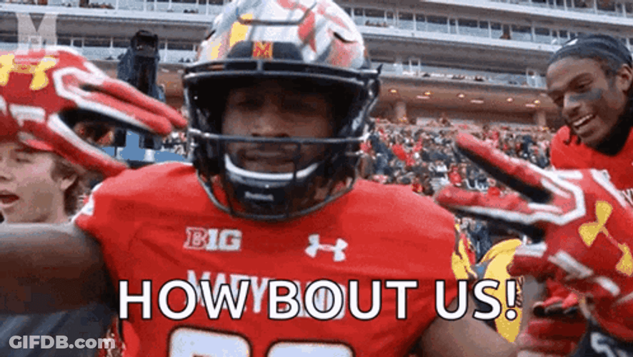 College Maryland Football How About Us GIF