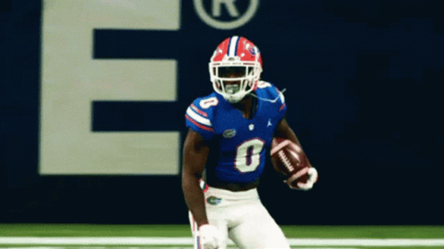 College Strong Bump Football GIF