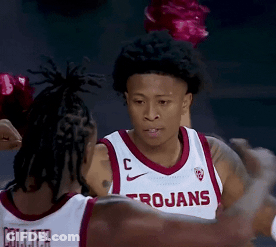 Collier Usc Player Chest Bump Teammate GIF