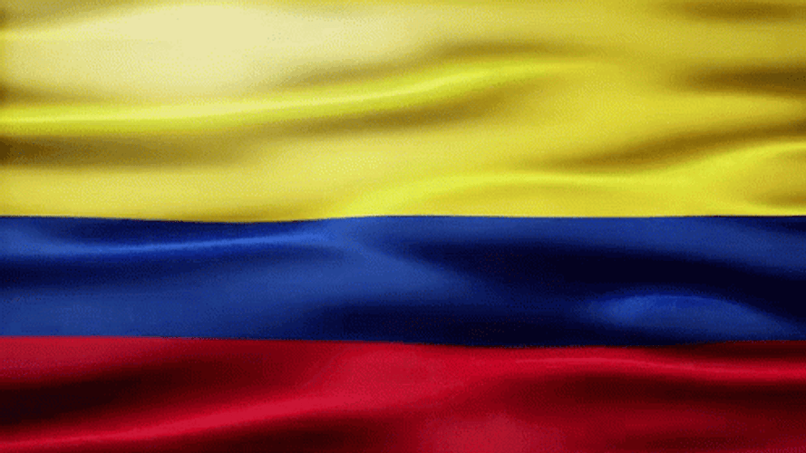 Colombia Flag Waving GIF