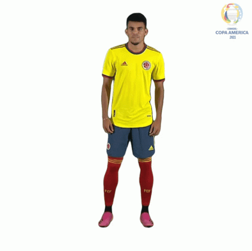 Colombia Football Player Crossed Arm GIF
