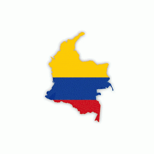 Colombia Map Animation GIF