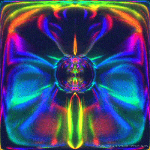 Color Changing Dream Like Mind Bending Aura GIF