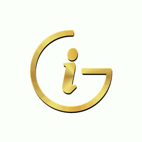 Color Changing Letter I GIF