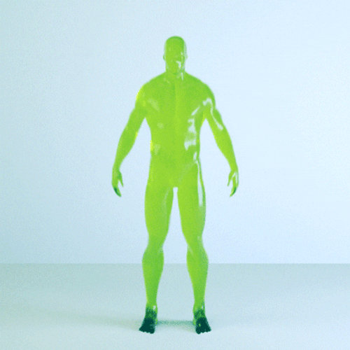 Color Green Jelly Jumping Gummy GIF