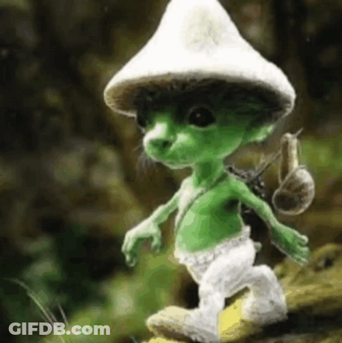 Color Green Smurf Cat Meme GIF