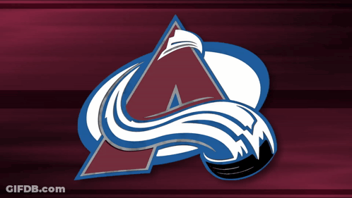 Colorado Avalanche Logo With Puck GIF