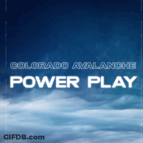 Colorado Avalanche Power Play Advertisement GIF