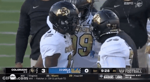 Colorado Vs UCLA Football On ESPN GIF
