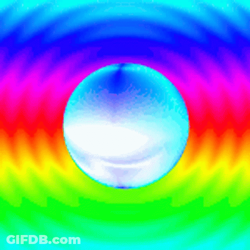 Colorful Background Blue Gradient Circle GIF