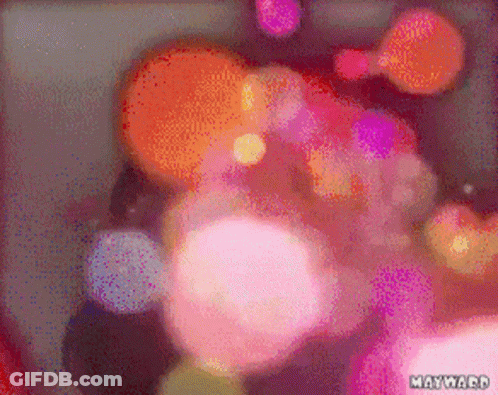 Colorful Background With Mayward Text GIF