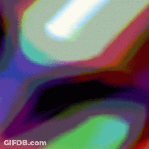 Colorful Background With White Light Coming Through Middle GIF