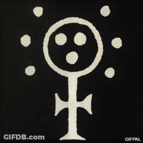 Colorful Background With White Symbol And Gifpal GIF