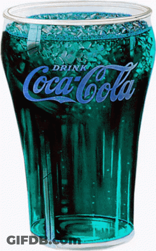 Colorful Coca Cola GIF