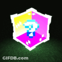 Colorful Cube With Question Mark GIF
